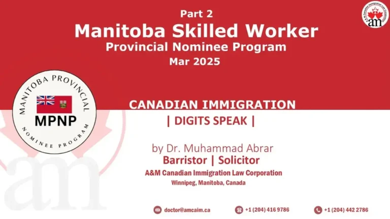 Manitoba Skilled Worker-Provincial Nominee Program (MPNP) Trends & Prediction: Part 2