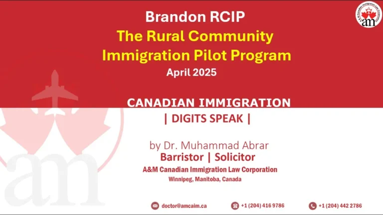 All About Brandon Rural Community Immigration Pilot (RCIP)