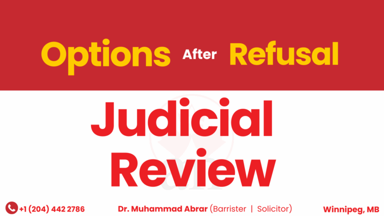 What Are Your Options After a Canadian Visa Refusal?