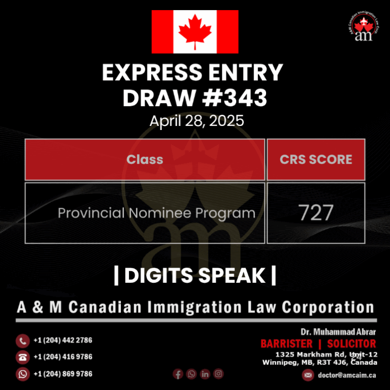 Express Entry Draw #343