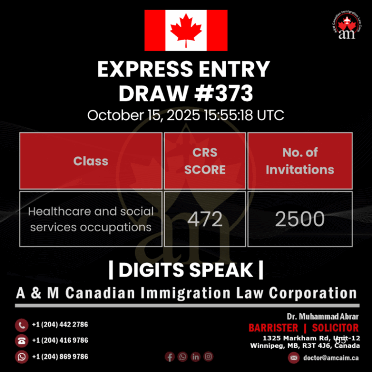 Express Entry Draw #373