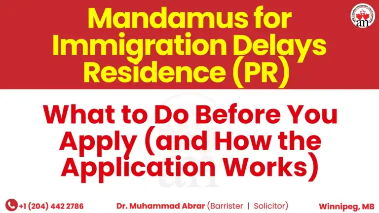 Mandamus for Immigration Delays: What to Do Before You Apply (and How the Application Works)