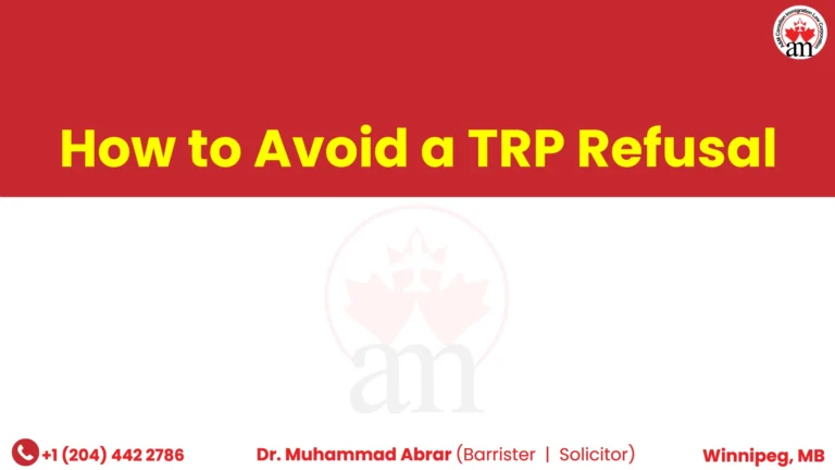 How to Avoid a TRP Refusal