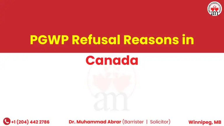 PGWP Refusal Reasons in Canada