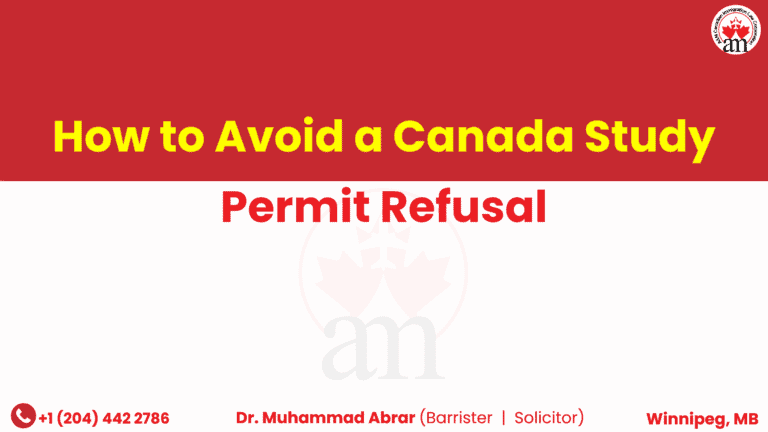 How to Avoid a Canada Study Permit Refusal