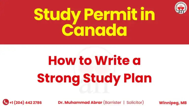 Study Permit in Canada: How to Write a Strong Study Plan