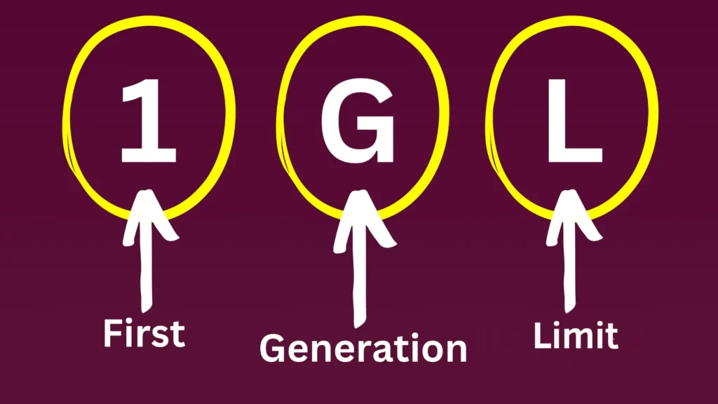 First-Generation Limit