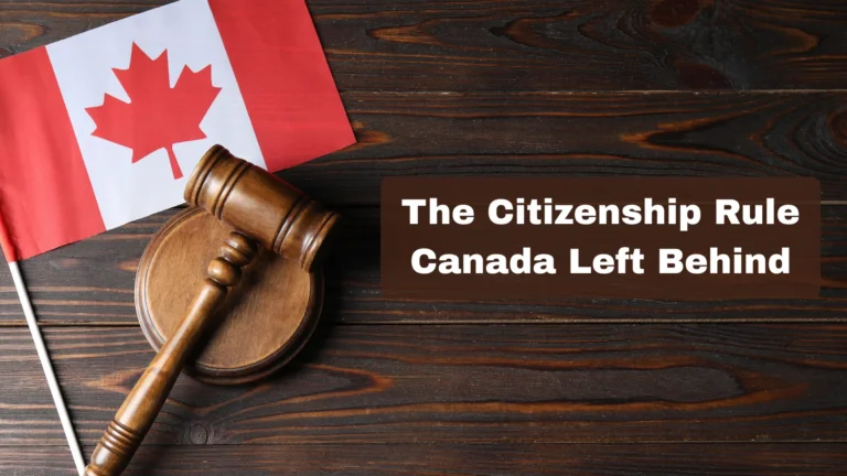 Before Bill C-3: The Citizenship Rule Canada Left Behind