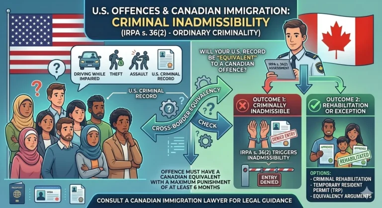 Can U.S. Offences Make You Criminally Inadmissible in Canadian Immigration for Ordinary Criminality Under IRPA s. 36(2)?