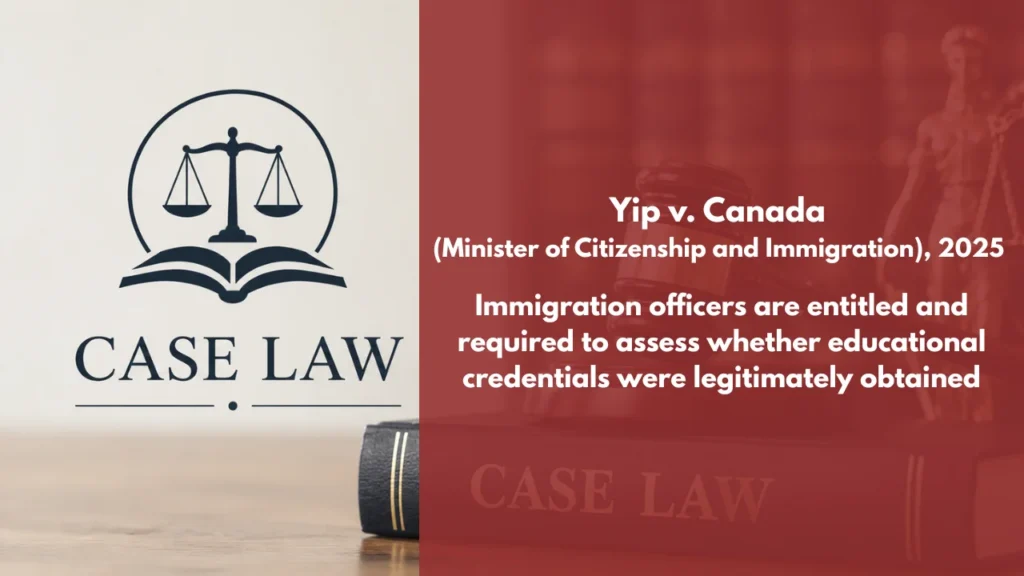 Yip v. Canada (Citizenship and Immigration), 2025 FC 288
