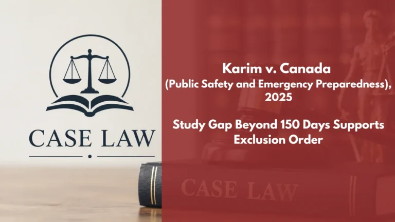 Karim v Canada (Public Safety and Emergency Preparedness)