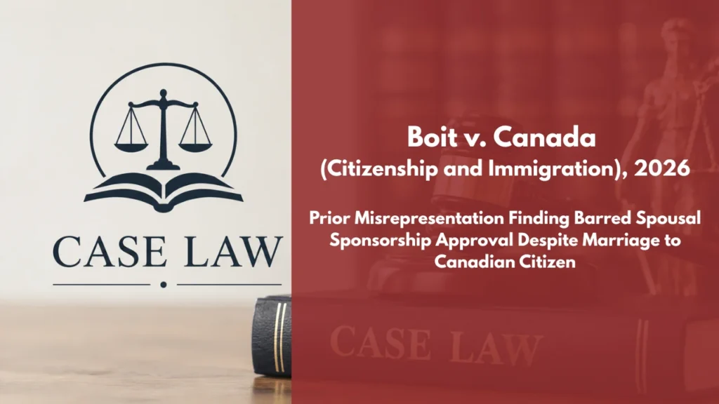 Case: Boit v. Canada (Citizenship and Immigration)