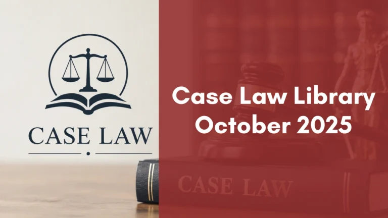 Case Law Library : October 2025