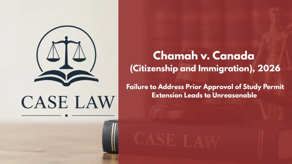 Chamah v Canada (Citizenship and Immigration)