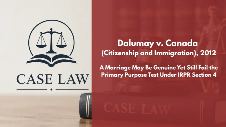 Dalumay v. Canada (Citizenship and Immigration)