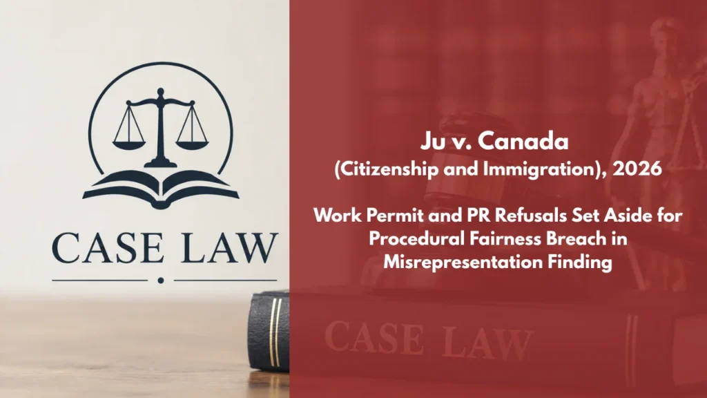 Ju v. Canada (Citizenship and Immigration)