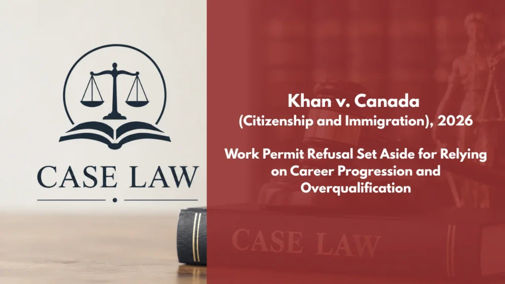 Khan v. Canada (Citizenship and Immigration)