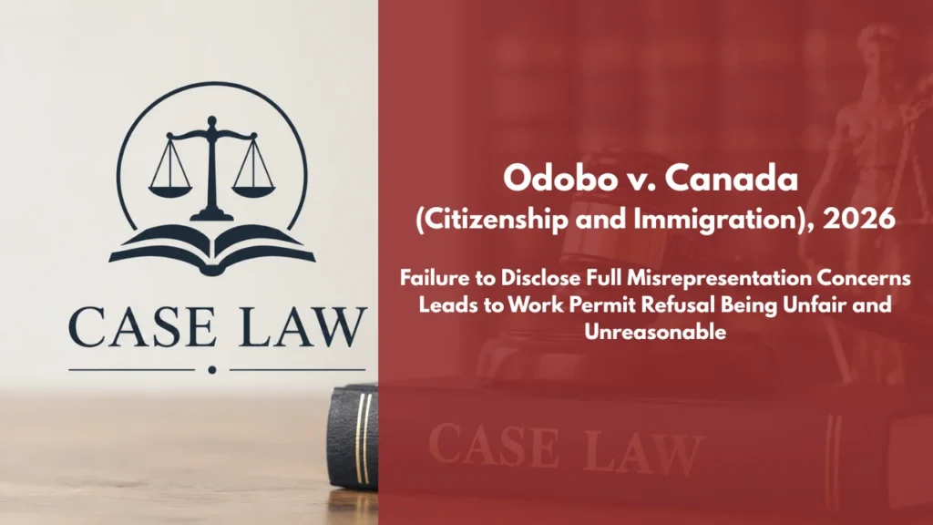 Odobo v Canada (Citizenship and Immigration)