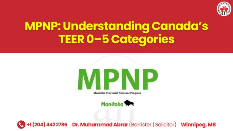 MPNP: Understanding Canada’s TEER 0–5 Categories