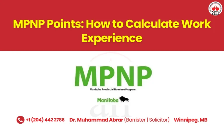 MPNP Points: How to Calculate Work Experience