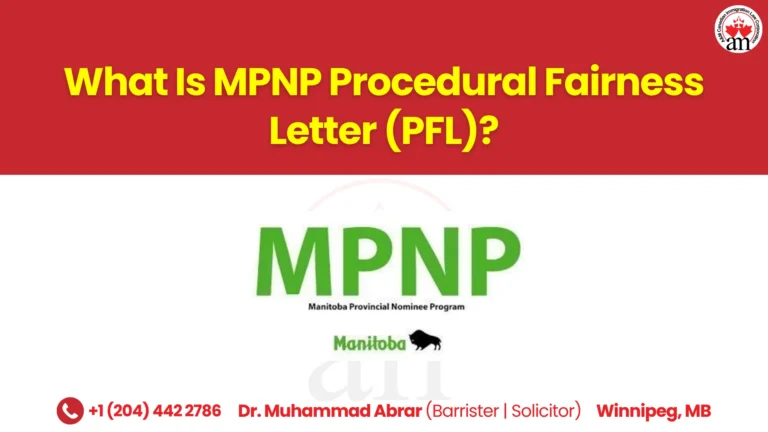 What Is MPNP Procedural Fairness Letter (PFL)?